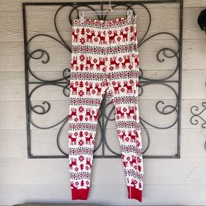 NWOT Hanna Andersson “ Dear , Deer “Adult Long John Pajama Pants SZ XL